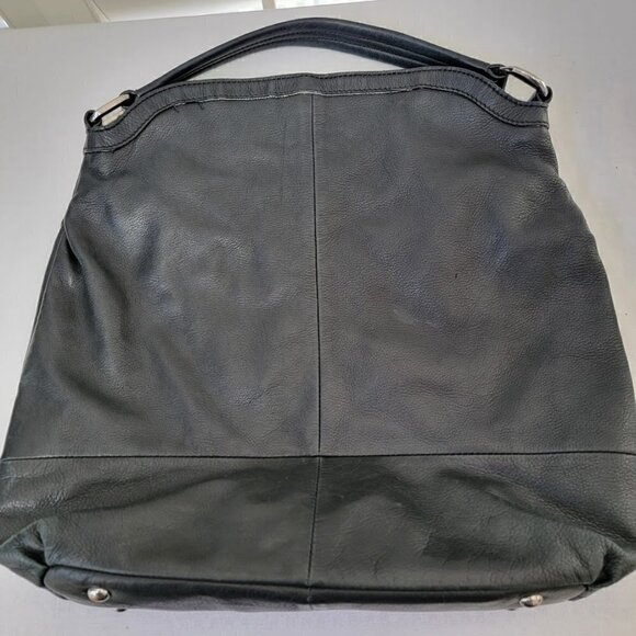 B-MAKOWSKY BLACK LEATHER PURSE - Picture 4 of 11
